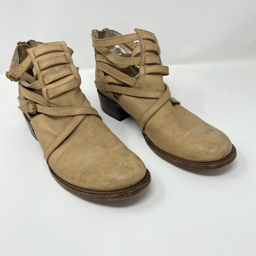 Freebird by Steven FB Stair Boot Sz 9 Light Tan